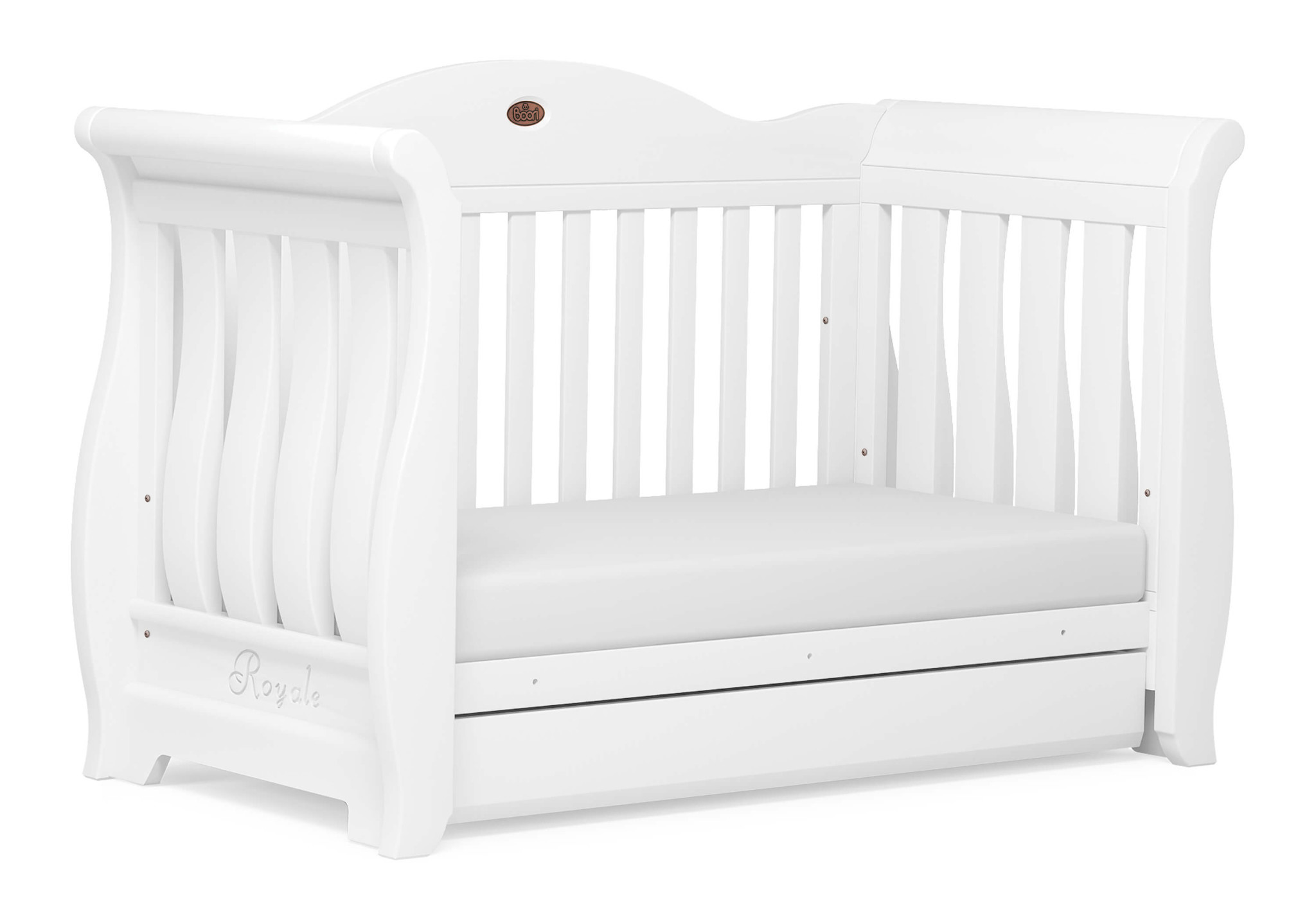 Boori Sleigh Royale Cot Bed Sweet Lullabies
