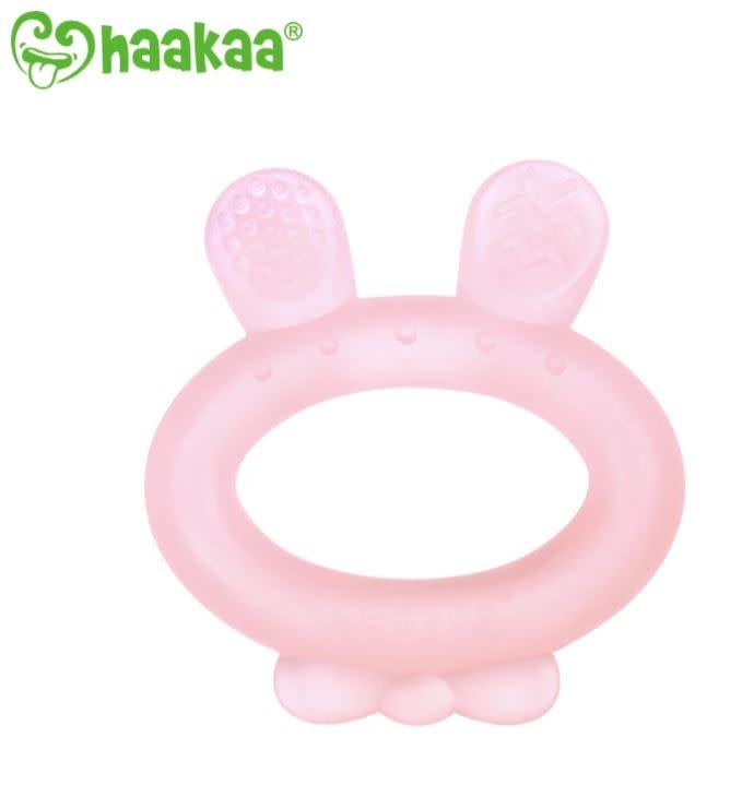 Haakaa Haakaa Silicone Rabbit Ear Teether