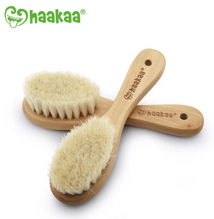Haakaa Goat Wool Baby Hair Brush Sweet Lullabies
