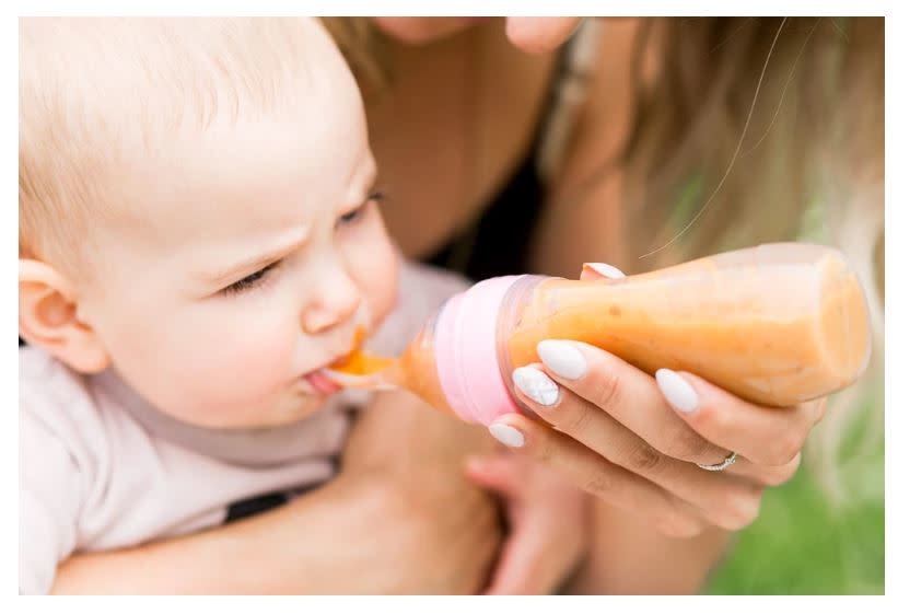 baby food dispensing spoon