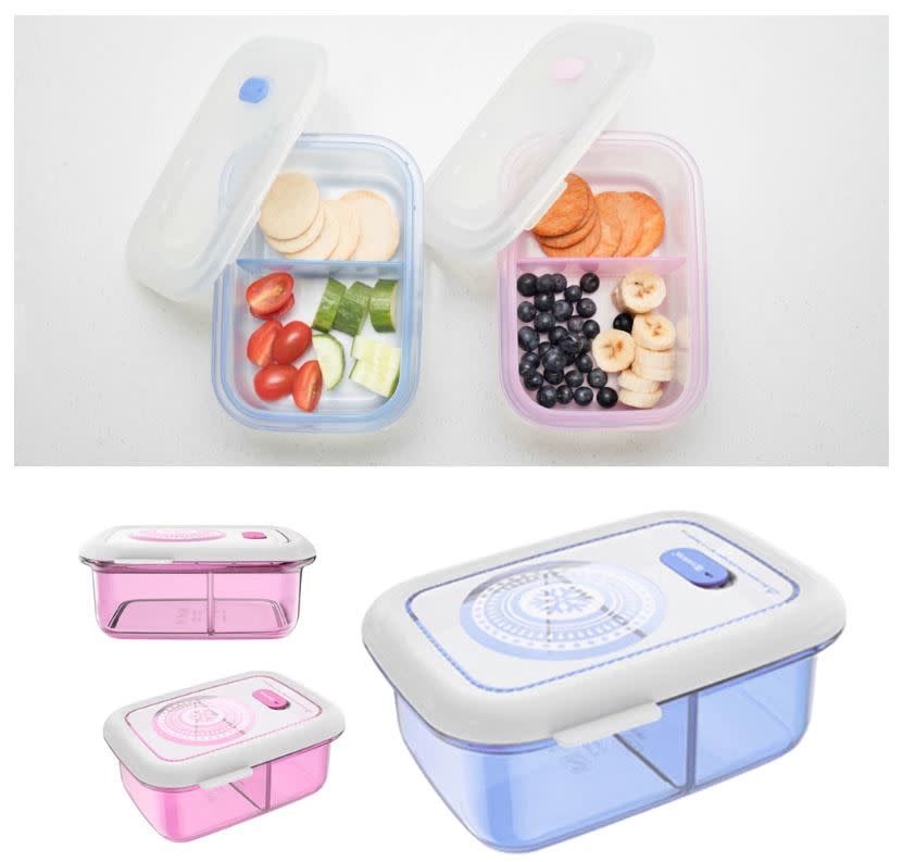 Haakaa Haakaa 900ml Silicone Food Container-2 Compartment