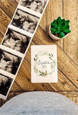 Joseph Prints Joseph Prints Leafy Wreath Pregnancy Milestone Cards