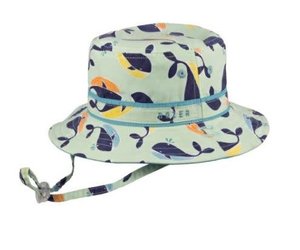 Dozer Baby Boys Swim Bucket Hat - Multi Chomp - Reversible With 50+ UPF  Protection