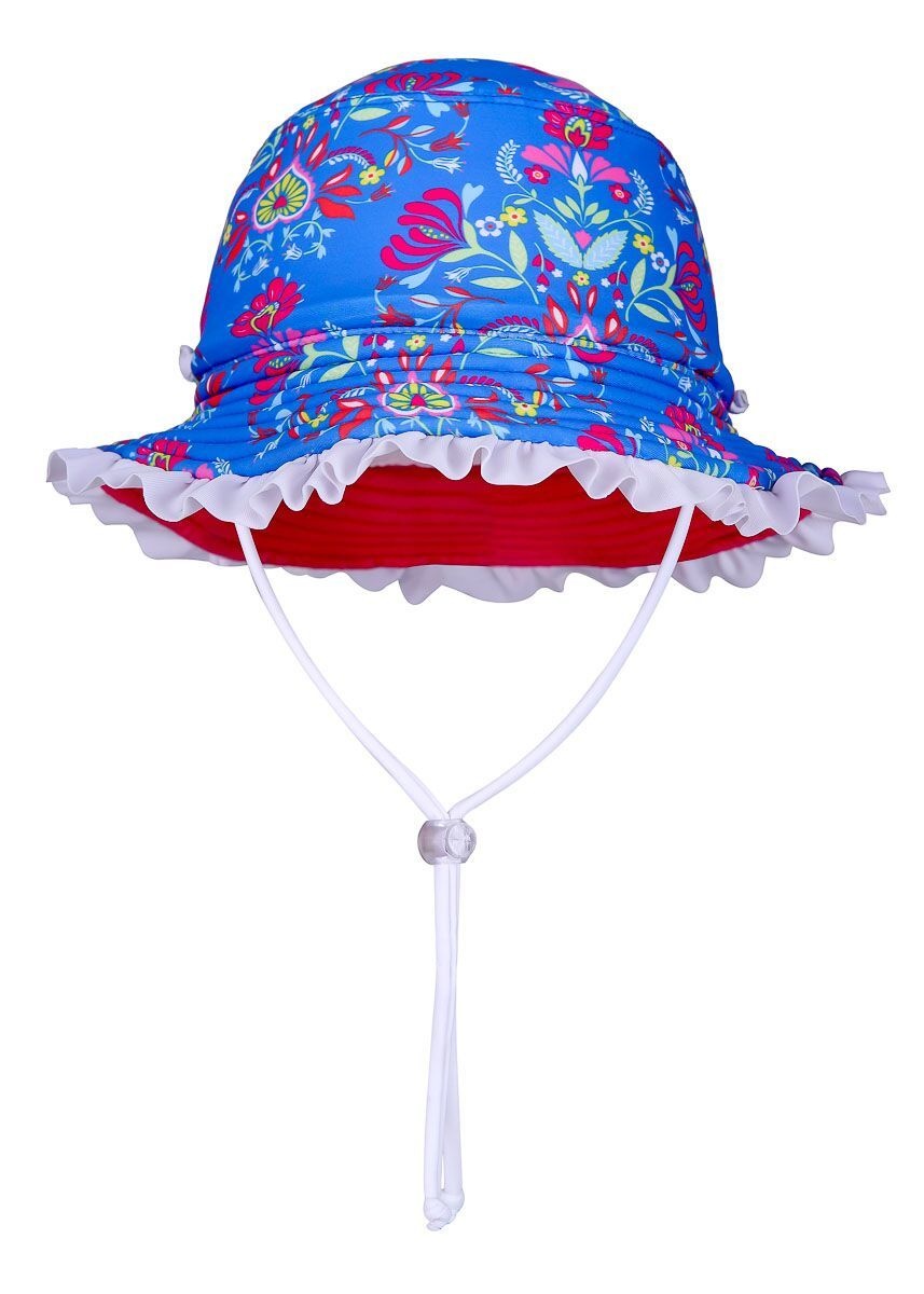 Sun Emporium Girls Brim Hat with Frills