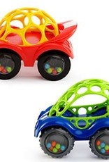 Oball Oball Rattle & Roll Cars Blue and Red