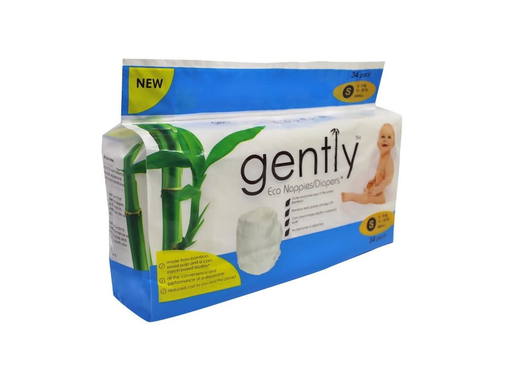 Gently Gently Eco Nappies - Small 28 Pack