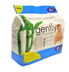 Gently Gently Eco Nappies - Medium 24 Pack
