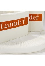 Leander Leander Organic Fitted Sheet x2 Snow White