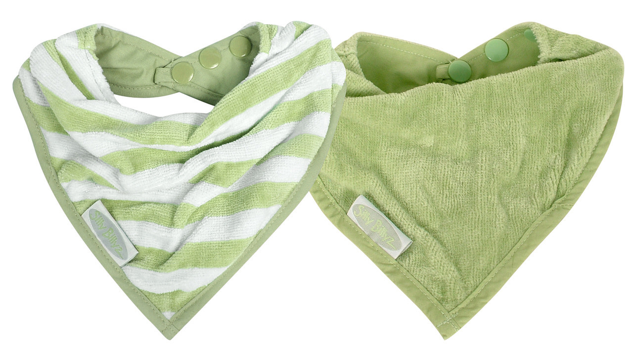 Silly Billyz Silly Billyz Organic Towel Bandana 2pk