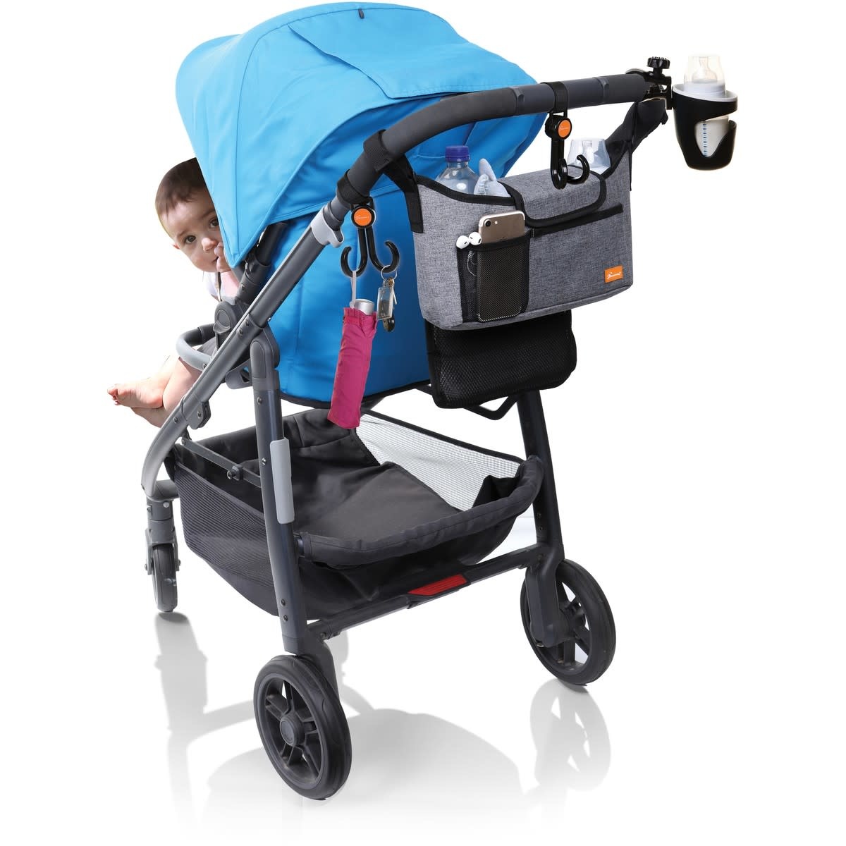 Dreambaby Dreambaby On-The-Go Stroller Kit - Grey Denim