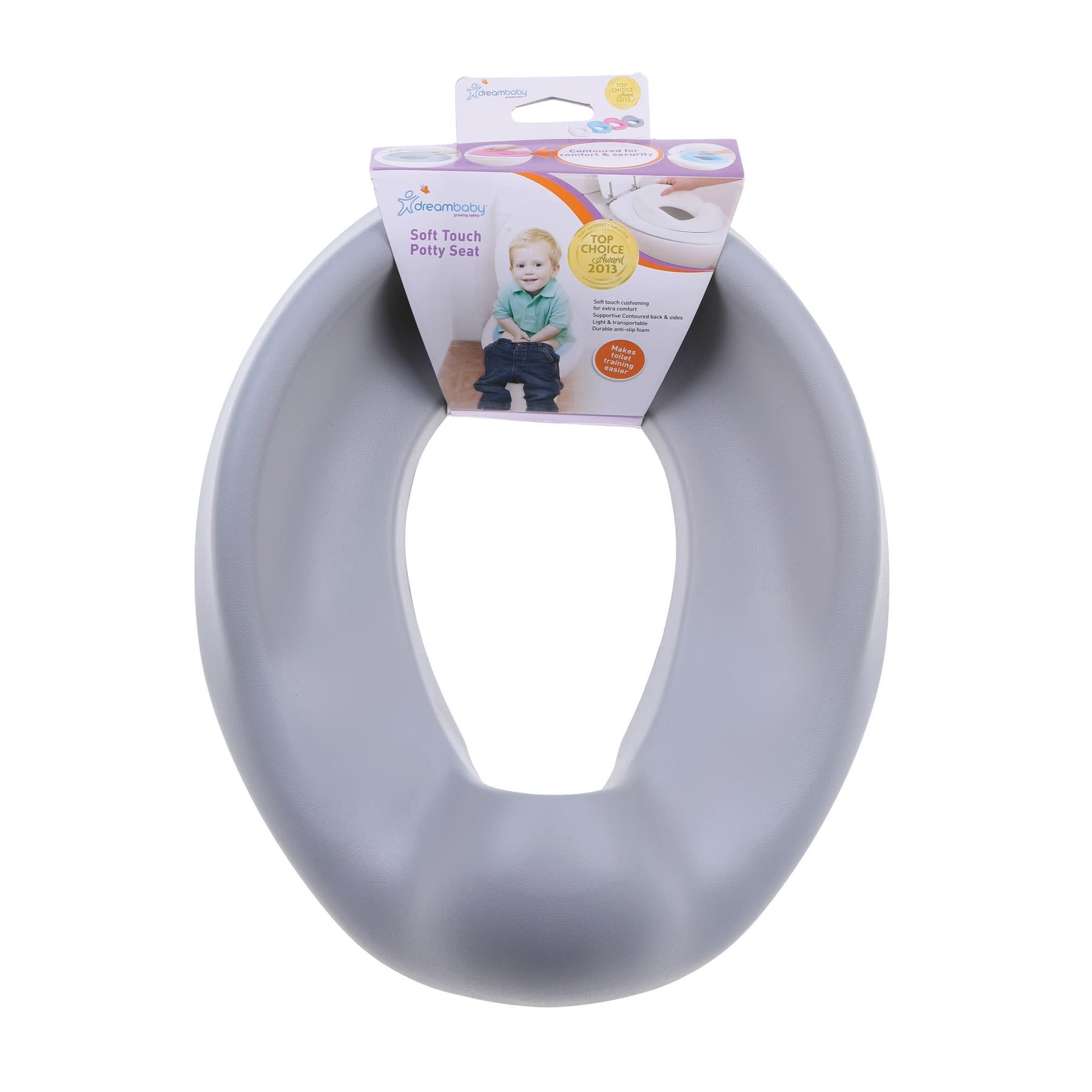 Dreambaby Dreambaby Soft Touch Potty Seat - Grey
