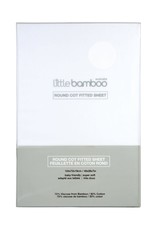 Little Bamboo Little Bamboo Round cot Fitted Sheets - 124x72x19cm