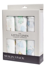 Little Linen Little Linen Muslin 3 Pack Prints
