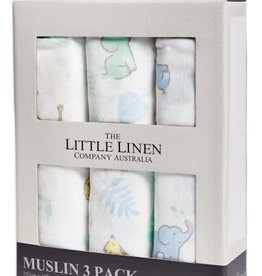 Little Linen Little Linen Muslin 3 Pack Prints