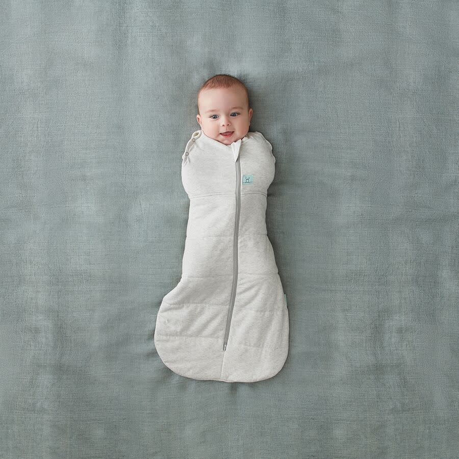 ErgoPouch Cocoon Swaddle Bag 2.5 Tog Grey Marle Sweet Lullabies