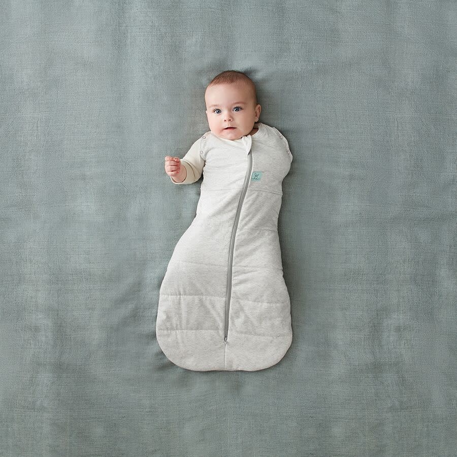 ErgoPouch Cocoon Swaddle Bag 2.5 Tog Grey Marle Sweet Lullabies