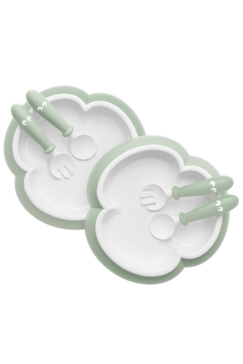 BabyBjorn BabyBjorn Plate, Spoon & Fork - 2 pack