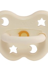 Hevea Hevea - Colour Pacifier - Round - Milky White