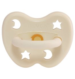 Hevea Hevea - Colour Pacifier - Round - Milky White