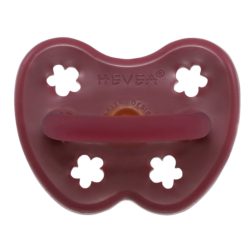 Hevea Hevea - Colour Pacifier - Orthodontic - Ruby - 3 to 36 months