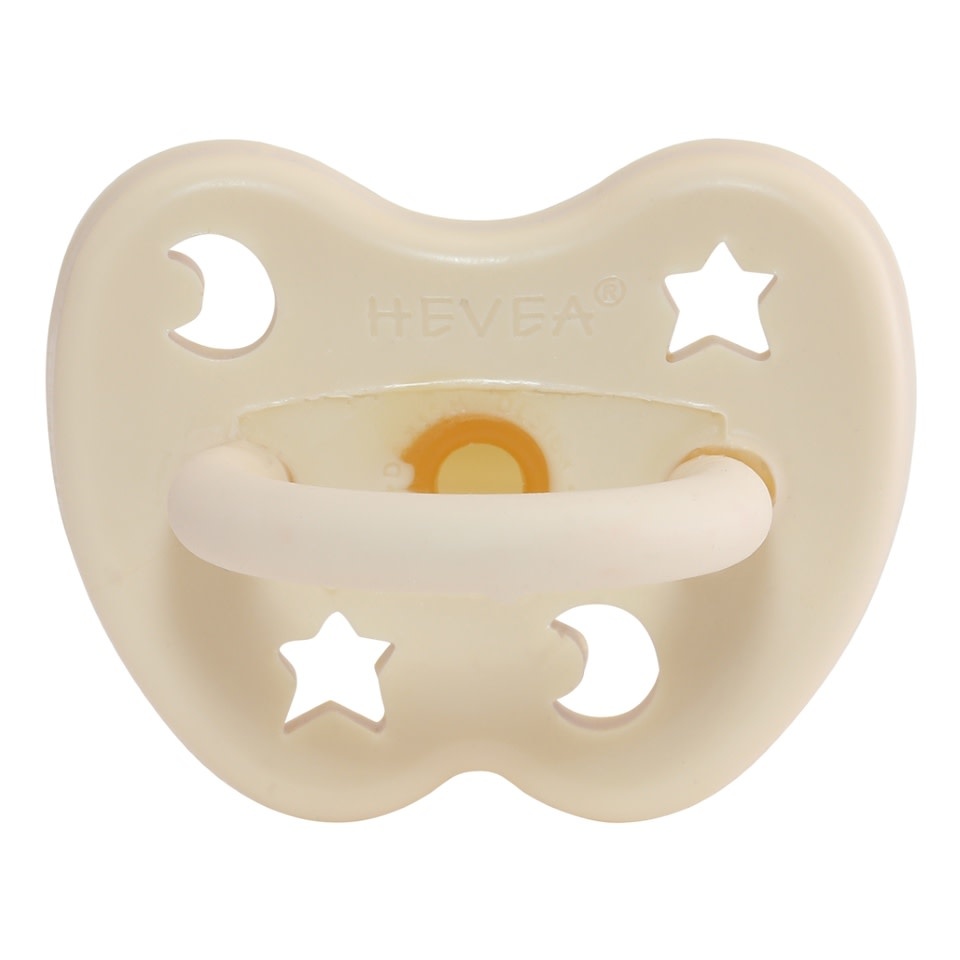 Hevea Hevea - Colour Pacifier - Orthodontic - Milky White - 3 to 36 months