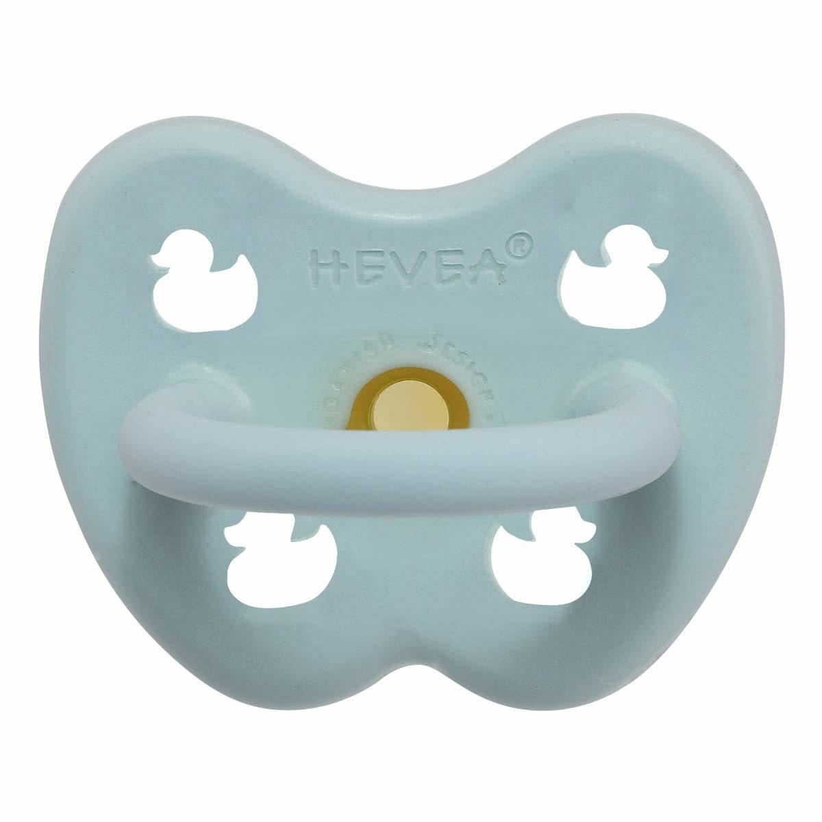 Hevea Hevea - Colour Pacifier - Orthodontic - Baby Blue - 0 to 3 months