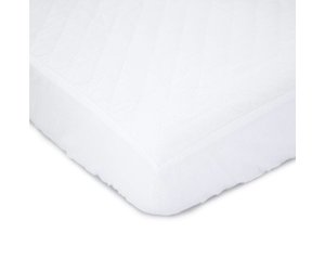 bubba blue quilted mattress protector