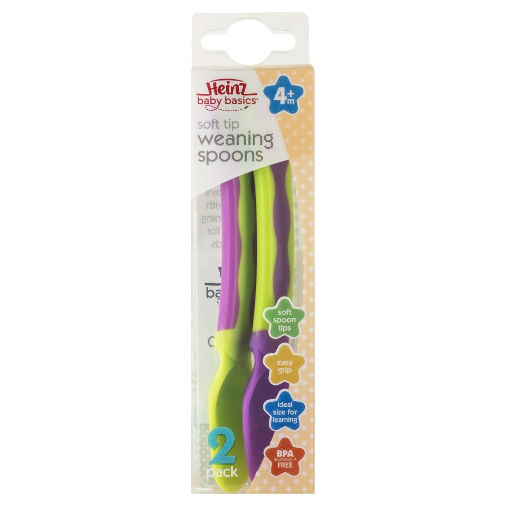 Heinz Baby Basics Heinz Weaning Spoons 2 Pack