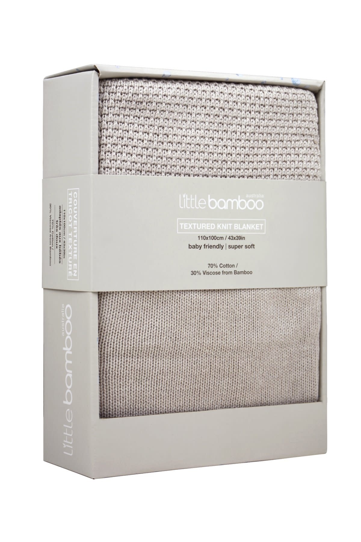 Little Bamboo Little Bamboo Knit Blanket -