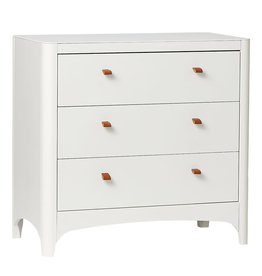 Leander Leander 3 Drawer Dresser - White