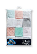 Big Softies Big Softies Cotton Poly Terry Washer 12Pk Spot