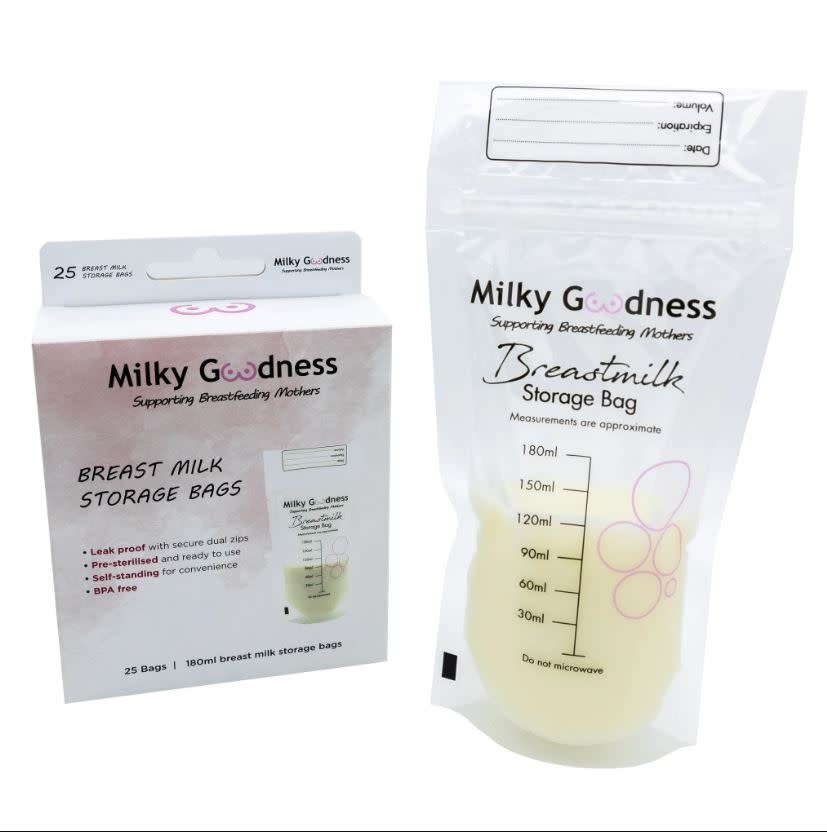 Milky Goodness Milky Goodness Milk Storage Bags 25 Packet