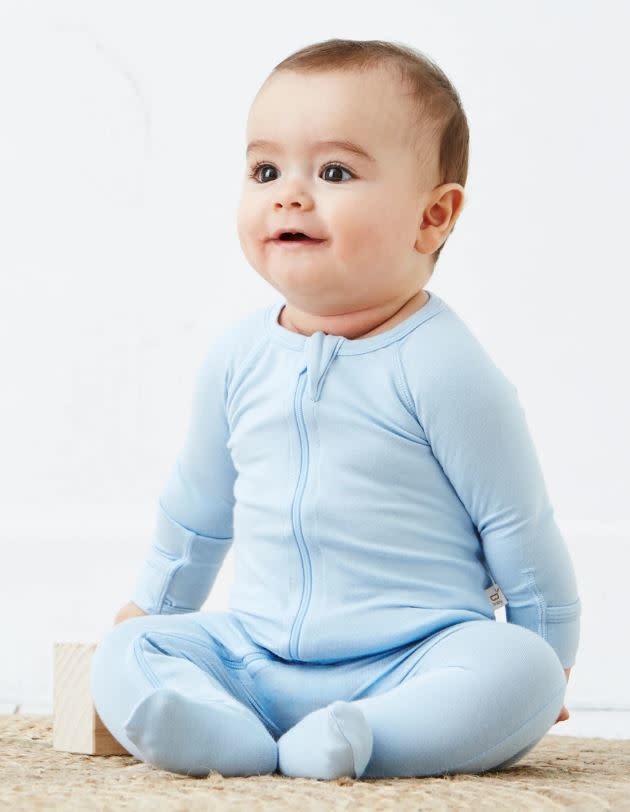 Boody Baby Boody Baby Long Sleeve Onesie Sky