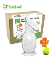 Haakaa Haakaa 150ml Generation 2 Silicone Breast Pump & Orange Flower Stopper Gift Box