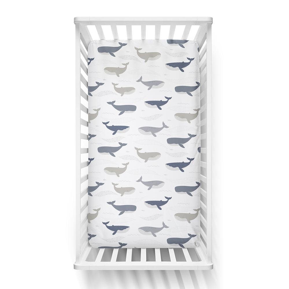 Lolli Living Lolli Living Fitted sheet - Whales