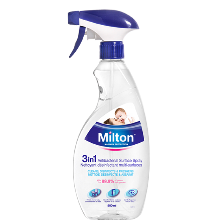 Milton Milton Antibacterial 3 in 1 Surface Spray 500mL
