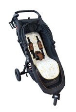 The Somewhere Co The Somewhere Co Mustard Floral Pram Liner