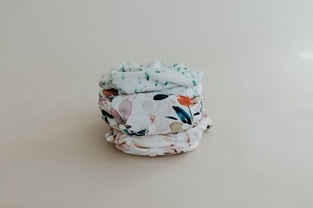 Bare and Boho Bare and Boho 3 Pack Cloth Nappy Newborn Bamboo