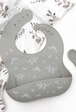 OneChewThree OneChewThree Silicone Catch Bib & Spoon Set - Limited CHRISTMAS Edition