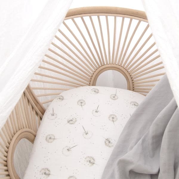 living textiles cradle sheets