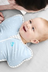 Love To Dream Love To Dream Cotton Swaddle UP Lite 0.2 Tog Blue