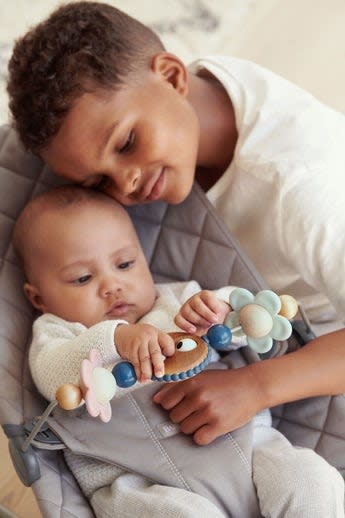 BabyBjorn BabyBjorn Toy for Bouncer, Googly Eyes Pastels