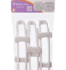 Dreambaby Dreambaby Sliding Locks 6 Pack Dreambaby Dreambaby Sliding Locks 6 Pack