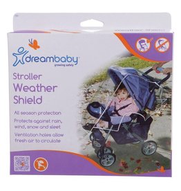 Dreambaby DreamBaby Stroller Weather Shield White Trim