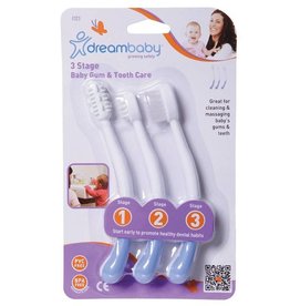 Dreambaby DreamBaby Toothbrush Set 3 Stage