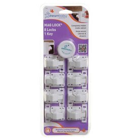 Dreambaby Dreambaby Mag Lock 8 Locks + 1 Key Dreambaby Dreambaby Mag Lock 8 Locks + 1 Key