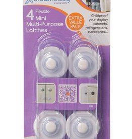 Dreambaby Dreambaby Mini Multi-Purpose Latches 4 Pack