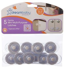 Dreambaby Dreambaby Mini Multipurpose Latch Straps 5 Pack