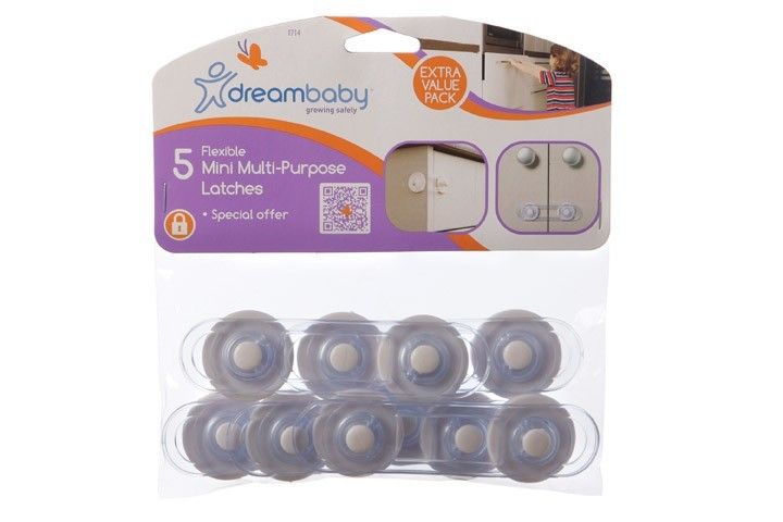 Dreambaby Dreambaby Mini Multipurpose Latch Straps 5 Pack