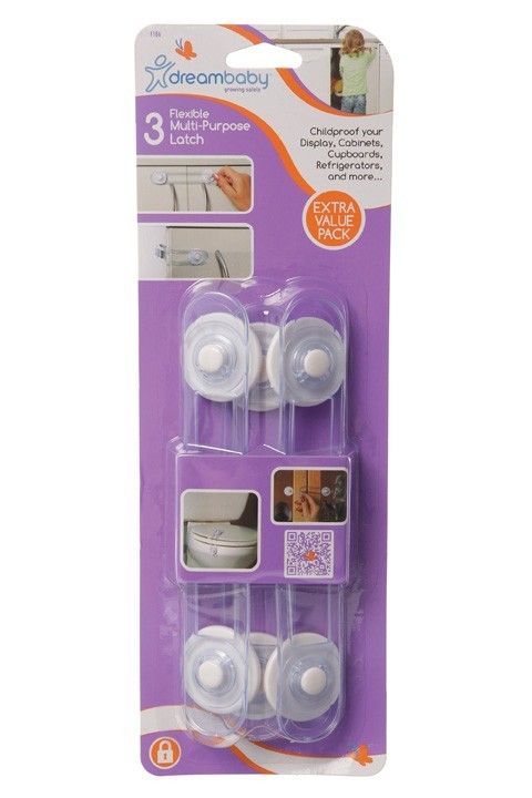 Dreambaby Dreambaby Multi Purpose Latch 3 Pack